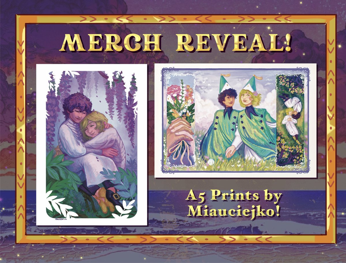 ArkcoFanzine's tweet photo. 《 MY LIGHT: ARKCO ZINE 》    

🌟MERCH SHOWCASE~!!🌟 Next up, check out this set of two GORGEOUS prints!! 👀

PREORDERS IN JUST 2 DAYS!  (June 1st) Set your calendar, turn on notifs, and ARKCO OUT!! 💘❤️‍🔥 https://t.co/ygFxDLEN3l
