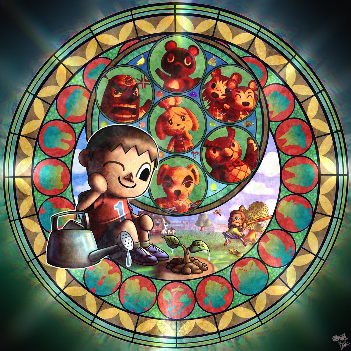 RatedEArt's tweet photo. Day 64 of drawing every #SmashBrosUltimate characters’ hearts

Today we will be diving into the heart of fighter #45: Villager!
#fanart https://t.co/HPUBT5RMhV