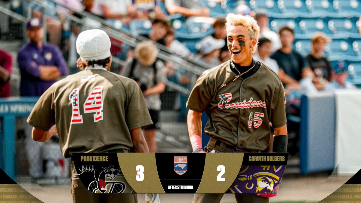 One_Prov_Sports's tweet photo. HUGE INNING FOR THE PANTHERS. THEY TAKE THE LEAD 3-2!!! LETS GO PANTHERS!!! #OneProv https://t.co/v5UyLV0Tqo