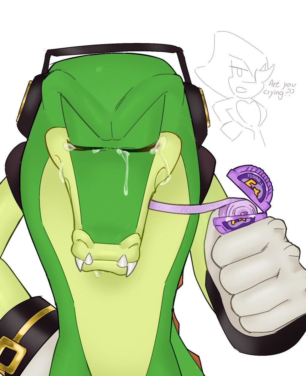 Fstar0_2's tweet photo. 🐊💦
#vectorthecrocodile #chaotix #SonicTheHedghehog https://t.co/tALHW5WoW1