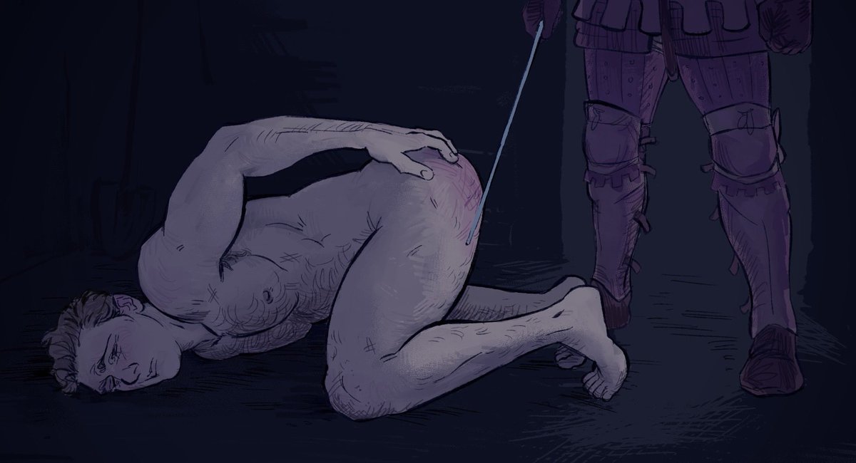 poisivey's tweet photo. the first skill ever soldier must learn is obedience. 

indulging myself with some henry butt and more implied zizka lol https://t.co/KGmseswCzd