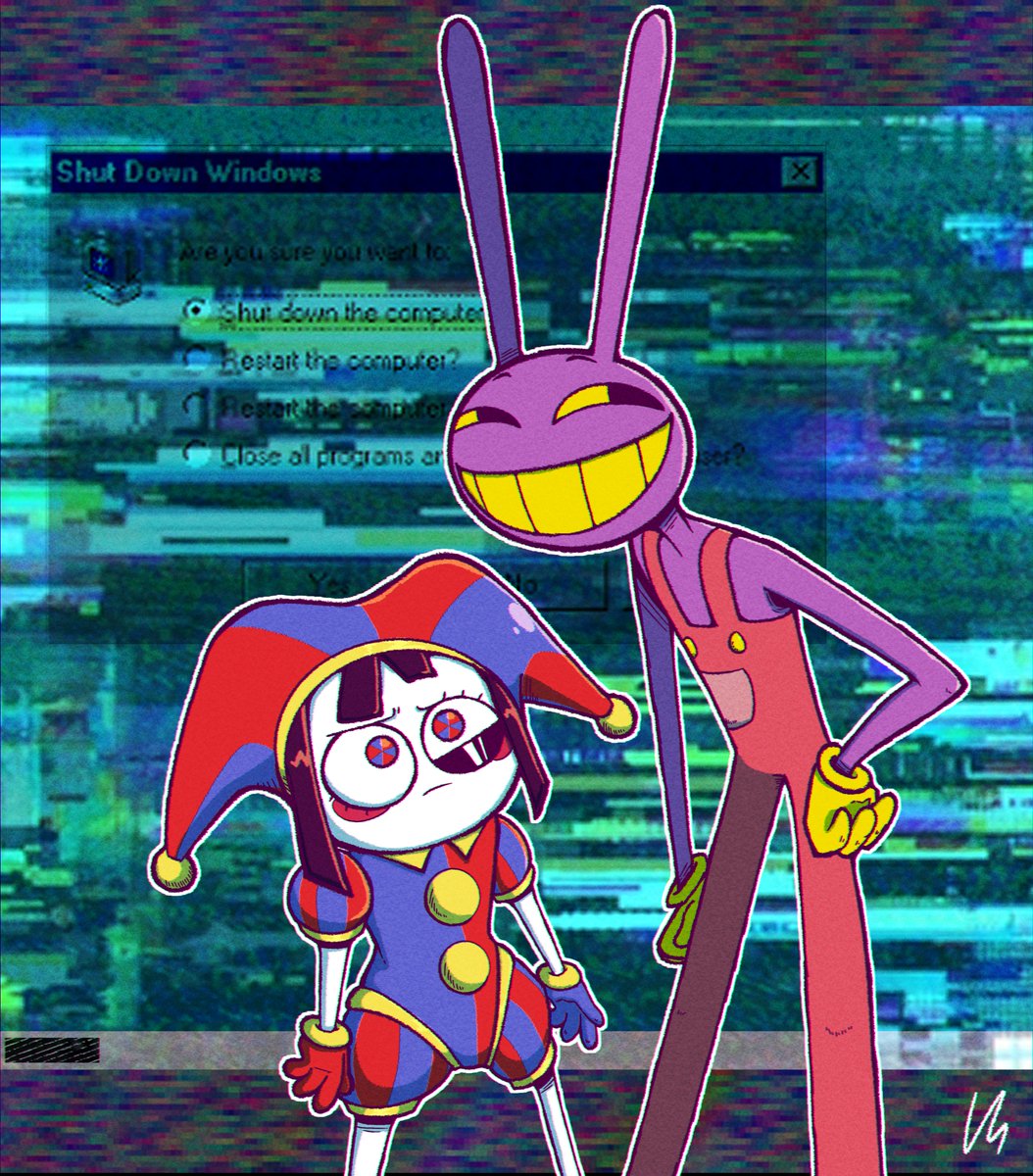 FilthyHector's tweet photo. Started watching this show recently and I think I like it.
#pomni #jax #amazingdigitalcircus #fanart https://t.co/WDAtwe7iIP