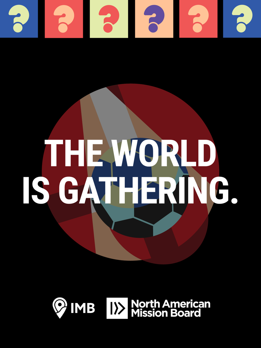 IMB_SBC's tweet photo. The nations are coming together for the World Cup.

And for some, this may be the first time they hear the hope of Jesus.

Would you pray for the people gathering from around the world? 
https://t.co/dMfvWxFMD8 https://t.co/LSoddh6JSu