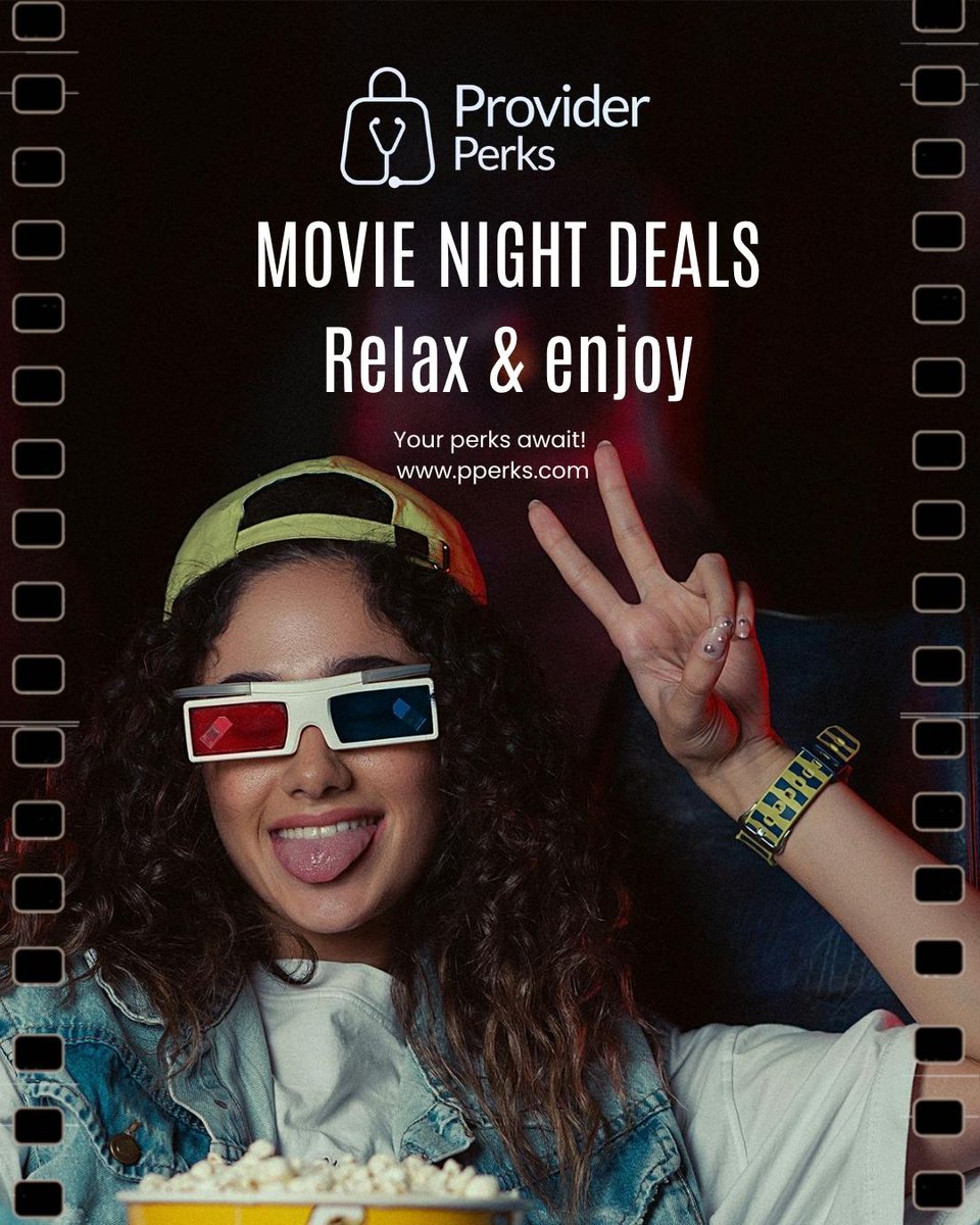 ProviderPerks's tweet photo. Grab the popcorn and kick back! 🍿 Whether it’s a high-stakes thriller or a feel-good comedy, your membership makes movie night even better. Relax, enjoy, and recharge with exclusive entertainment deals designed for you.

Your perks await! https://t.co/5sRku88GY5

#MovieNight https://t.co/vQwsSAkEaX