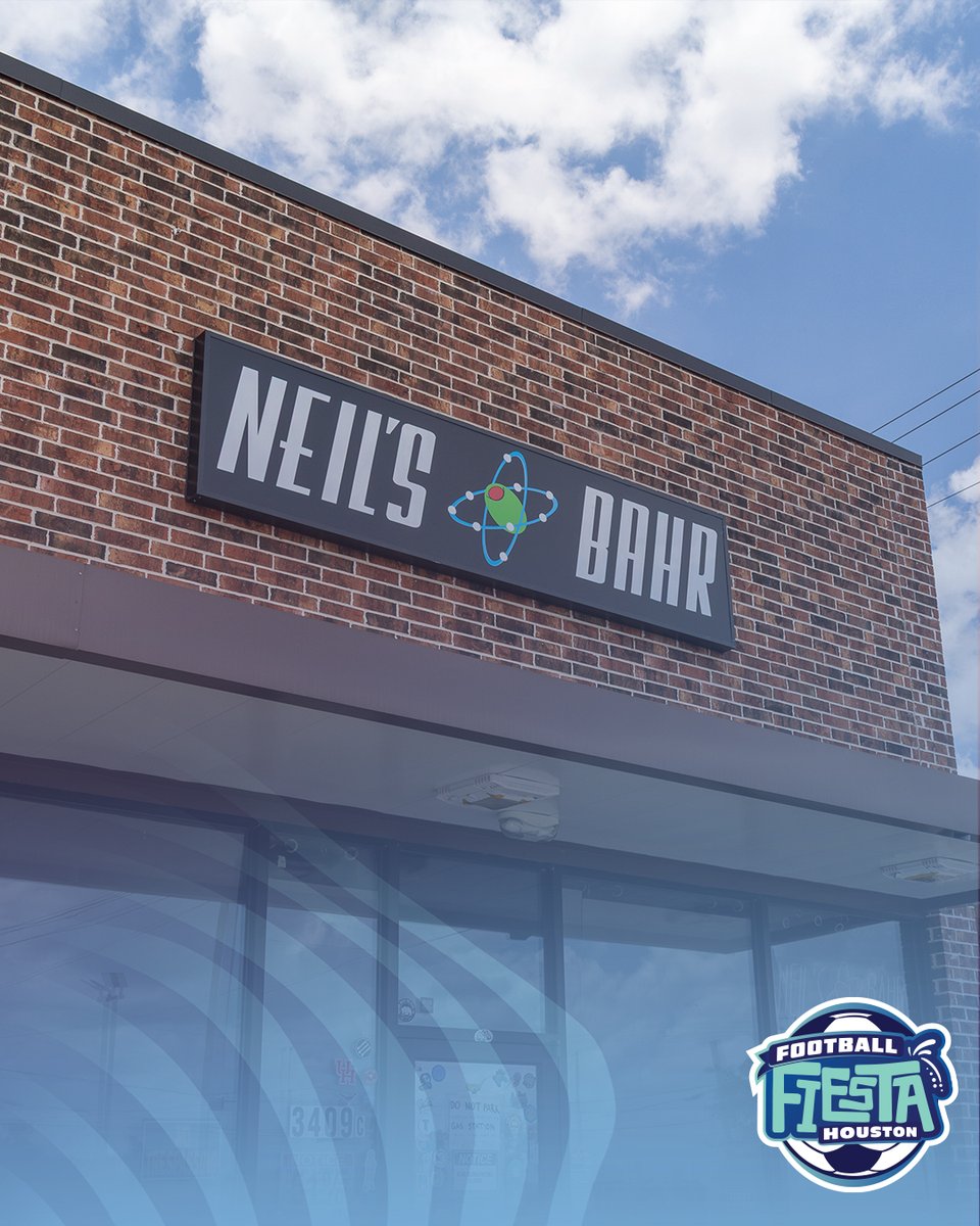 HC_HSA's tweet photo. ⚽ Football Fiesta Business Spotlight: Neil's Bahr ⚽

Looking for somewhere to keep the fun going after the FIFA Fan Festival™ Houston? Neil’s Bahr brings together arcade games, karaoke, and comic books all under one roof.

🔗: https://t.co/PpbFyrWlKa https://t.co/6PVKVdB52W