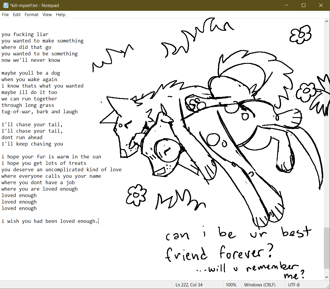 BRAIN_D0G's tweet photo. cw suicide. idk https://t.co/z4fSv4D193