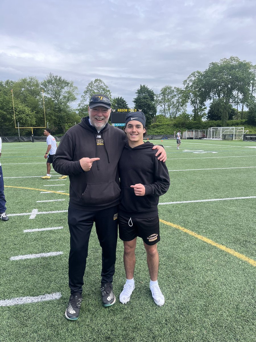 TylerOrtiz73971's tweet photo. Thank you @CoachMikeBlock for having me out at camp today! I had an amazing time and loved learning and competing. I can't wait to get back on campus. @AICFootball https://t.co/T5YdVIQz1j