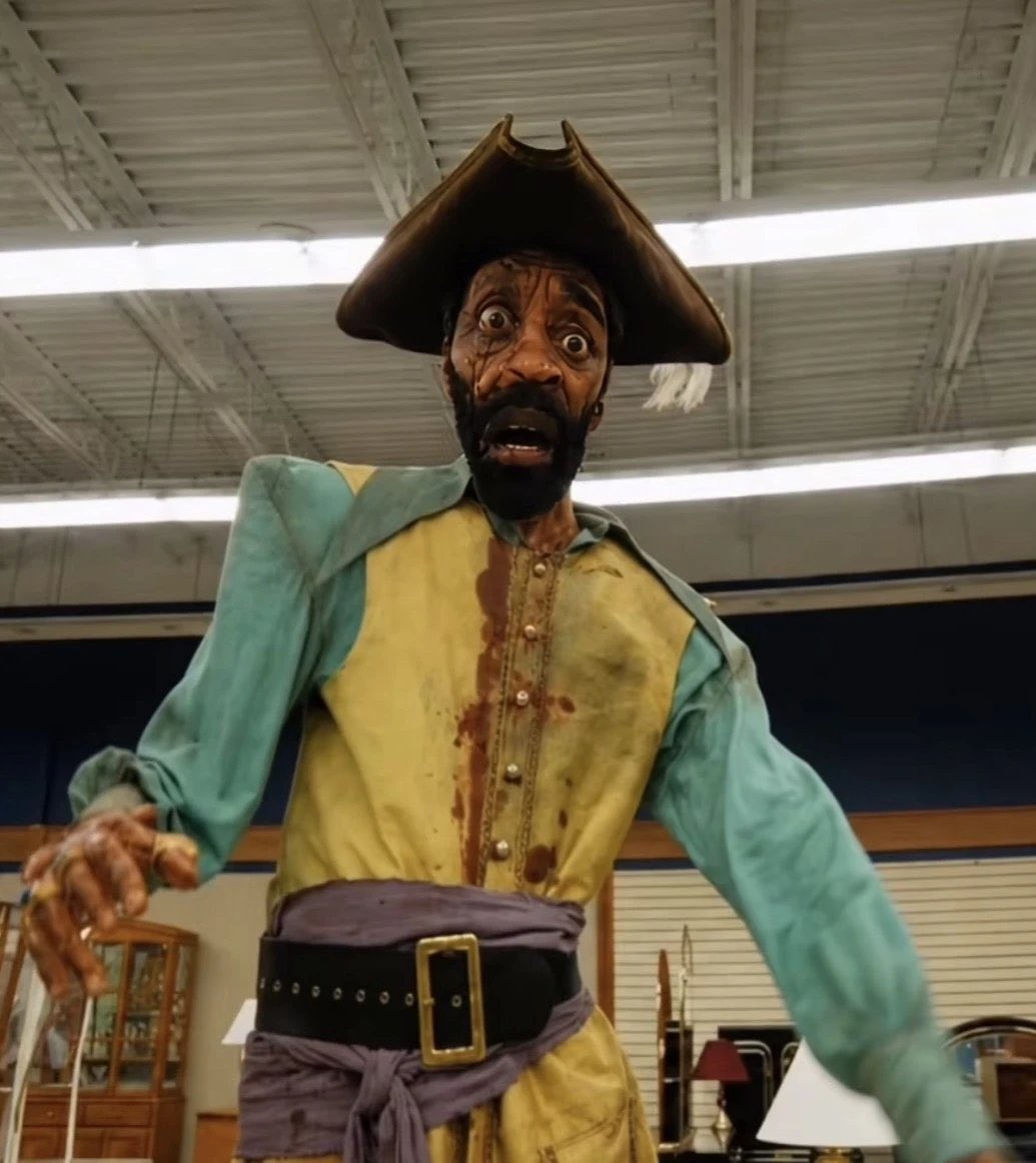 JessePershall's tweet photo. GF told me this monster from backrooms was played by a tall white actor and we’ve been trying to figure out if it’s technically blackface https://t.co/e8sUxAa2fG