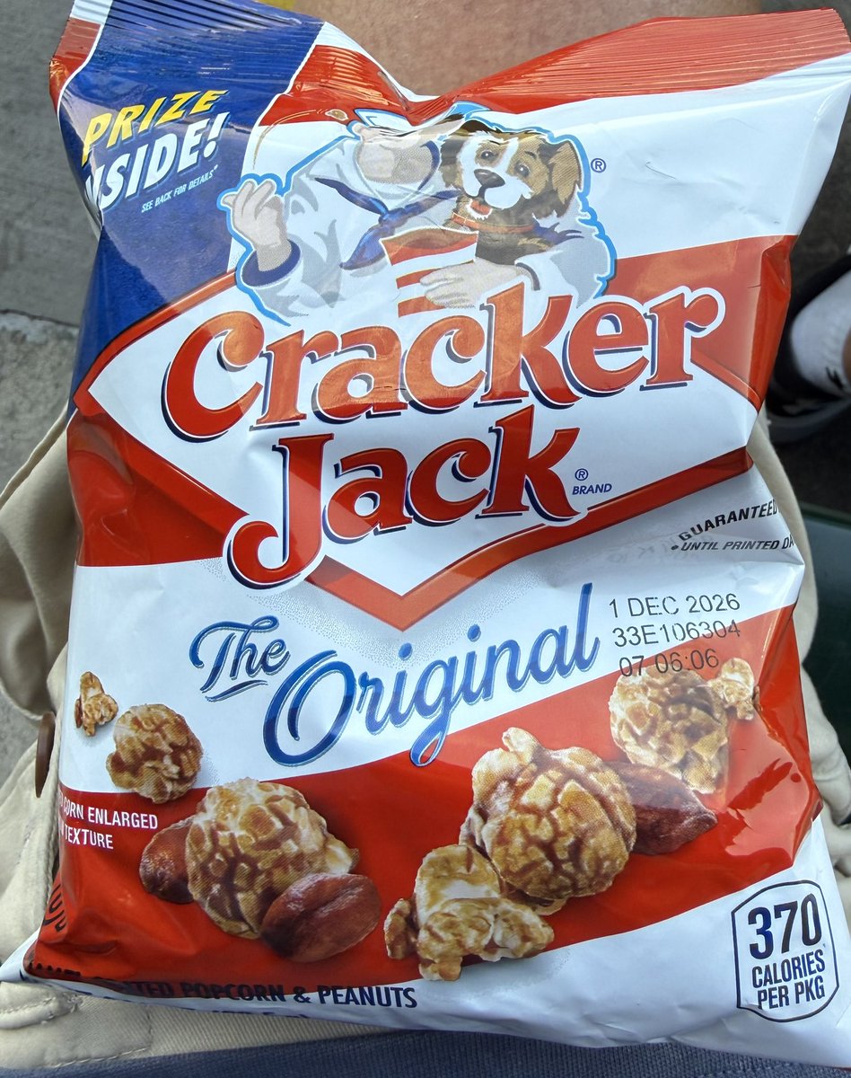 tjdyche's tweet photo. Cracker Jacks and the #LouisvilleBats…a great night!!! ⚾️ https://t.co/pPS2bXwjdy