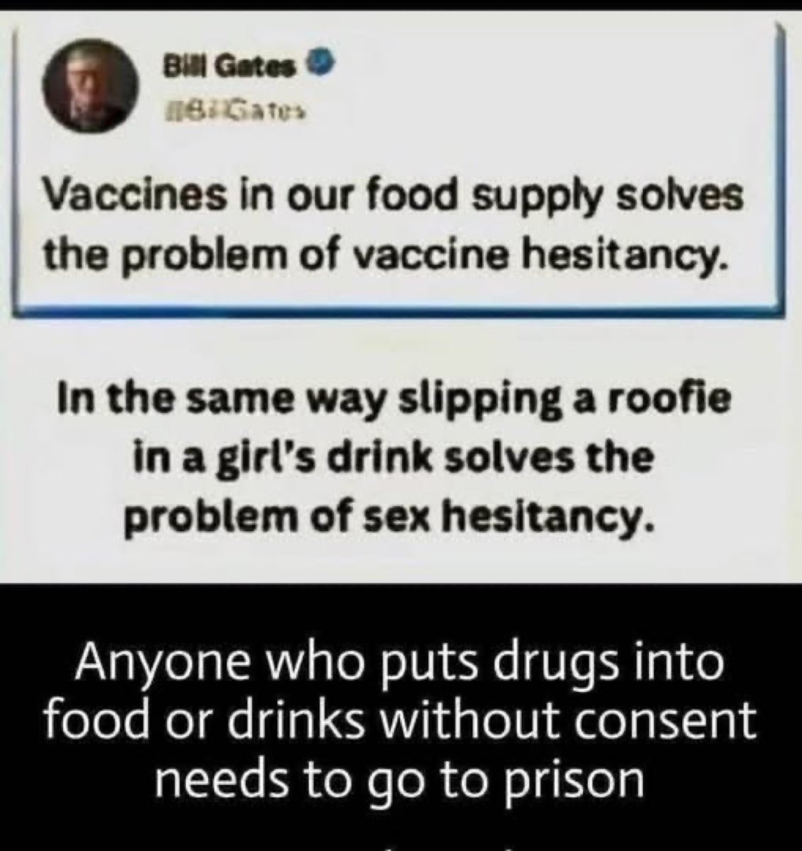 richardursomd's tweet photo. Should bill gates Be Thrown In Prison Immediately?? https://t.co/yuJpDE5qKZ