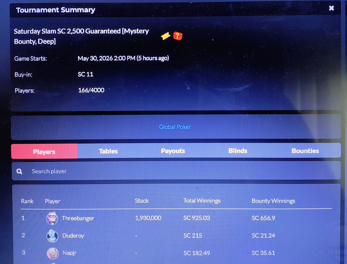 Coach_LR's tweet photo. It wasn't a Rattlesnake but I'll take my first @official_glp Saturday Slam W! https://t.co/C4Lh0HXZgh