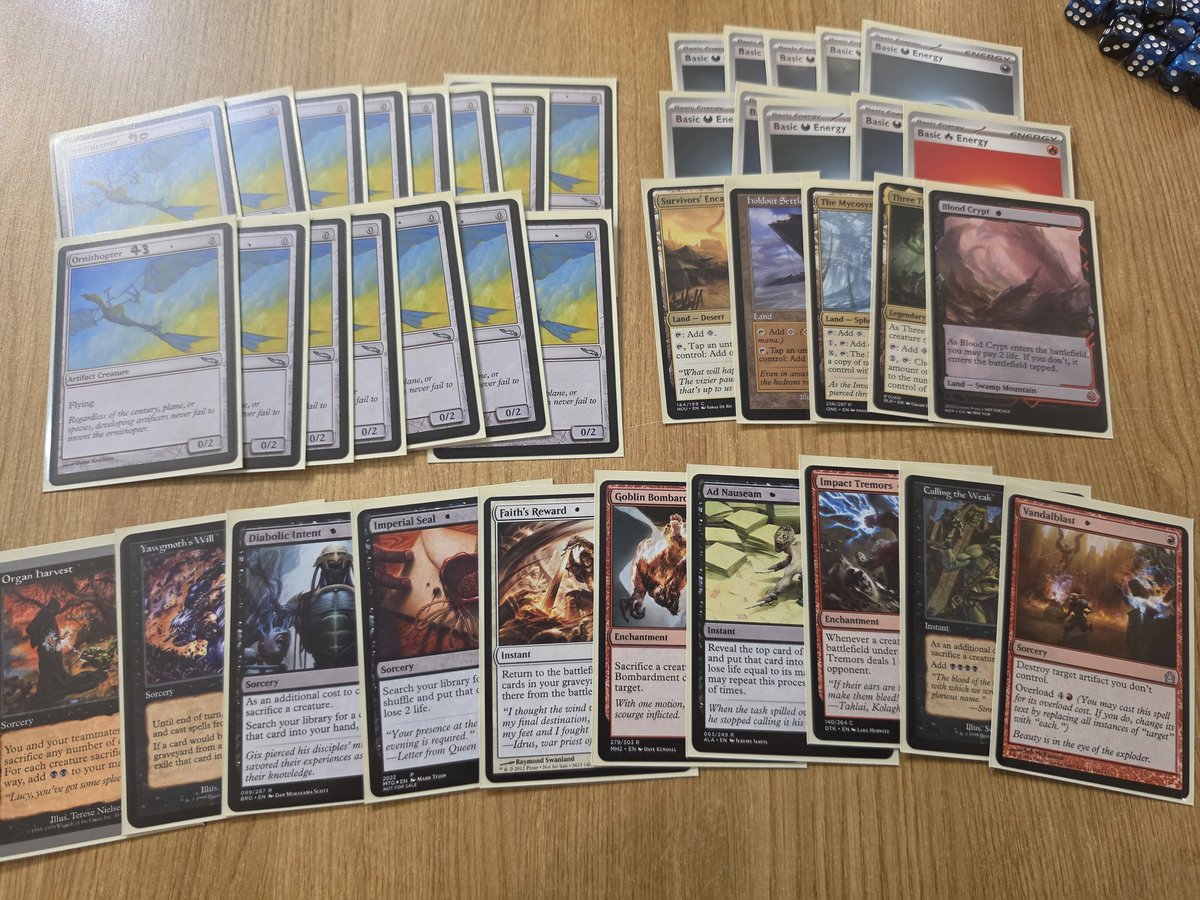 johndtcg's tweet photo. Day 1 of UKGE CCQ complete.
Uk Lore guide meal + 3-0 in ornithoper cube with this dumb ad naus pile
Now for a few hours of sleep before we send 2 people to continentals!
#lorcana #disneylorcana #lorcanatcg #mtg #cubedraft #mtgocube https://t.co/WaFrU21toE