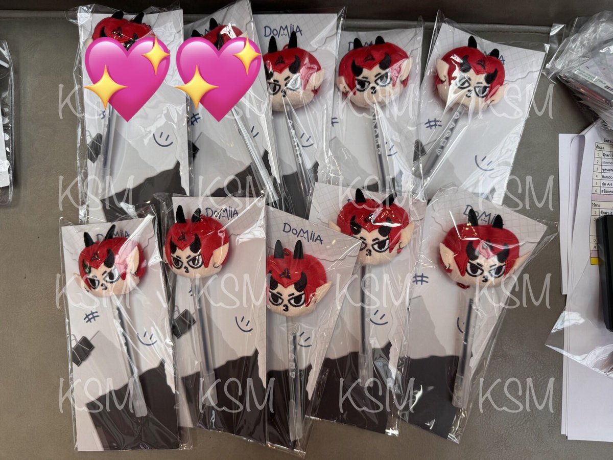 bpsw1900's tweet photo. WTS | ปล่อย ปากกาเมี่ยง

Plush pen Topper Domiia : 450฿/1

📮จัดส่ง +50฿
👉🏻สนใจ Pls mention, DM

#GMMTVFANIVAL2026 #ตลาดนัดgmmtv
#ตลาดนัดgmm #ตลาดนัดเพิร์ธแซนต้า https://t.co/f8AUzzhHAC