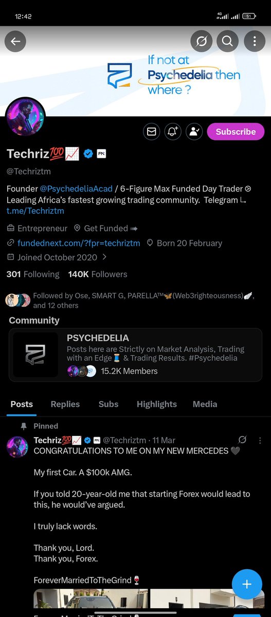 block_dave_'s tweet photo. @Techriztm @PsychedeliaAcad @FundedNext DONE ✅ 

BEEN A FOLLOW HOPEFULLY I GET THE CHANCE TO TESTIFY OF THIS TECHRIZ EFFECT 
🙏 https://t.co/uMIFuUBgBL