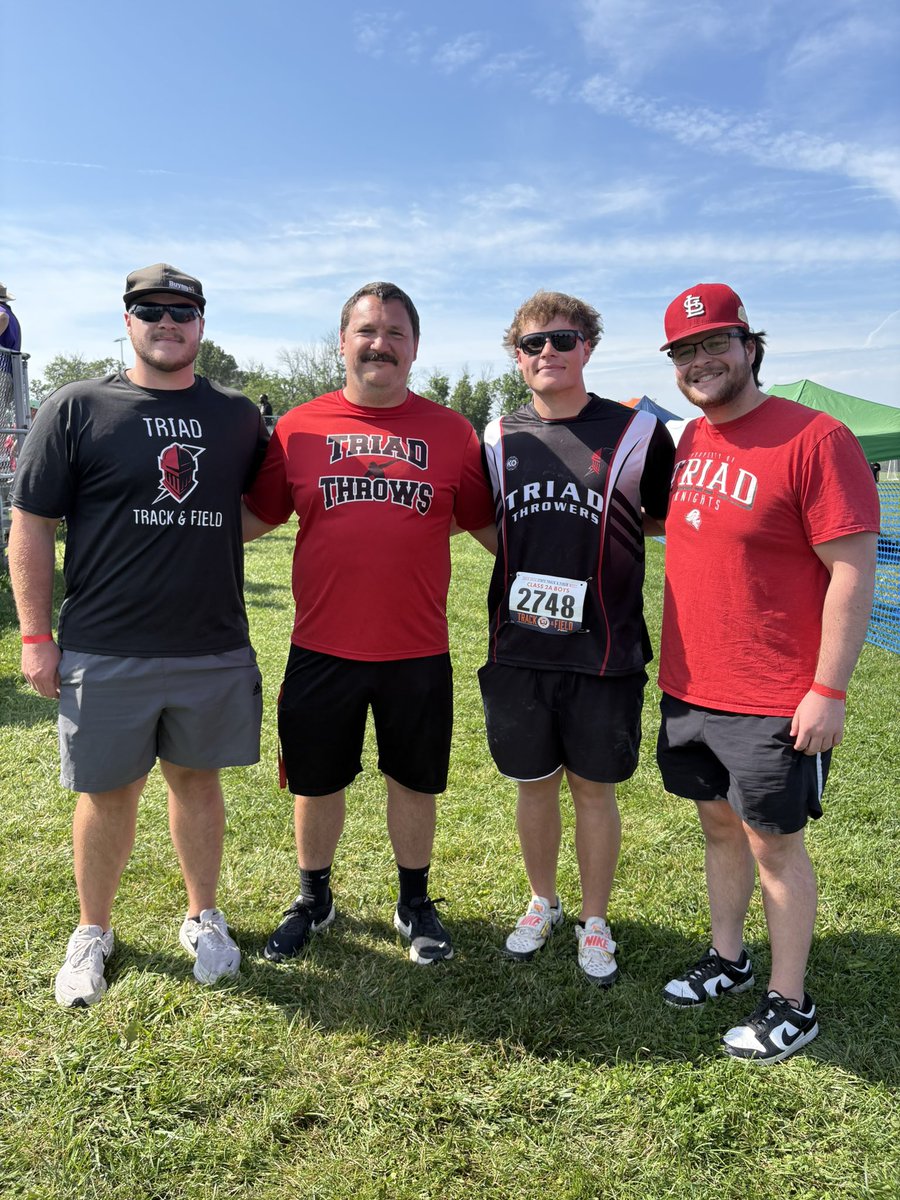 TriadThrows's tweet photo. Today marks a bittersweet end of an era in my coaching career. The VanTieghem brothers have been apart of my life since 2018. Between football and track I will always consider Cole, Zach and Bryce to be part of my family. And will cherish all the memories I have with all of them. https://t.co/WPca4QXgY9