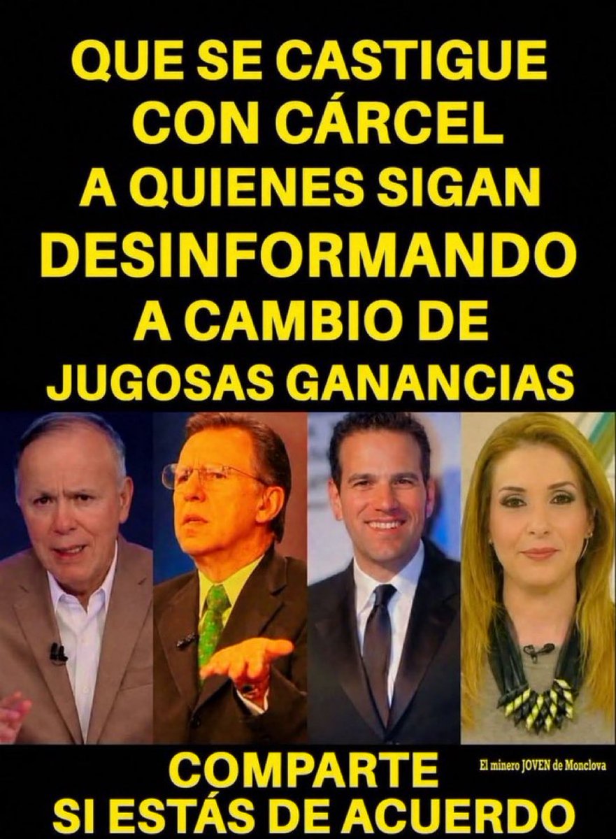 Jesus163429's tweet photo. 🚨 Contra el mandato popular, contra la democracia, se alzaron opositores y comentocratas desde los inicios del gobierno de AMLO. 

Seis años se empeñaron en una masiva, constante y feroz ofensiva de propaganda negra para tratar de descarrilar al gobierno.

Don: @epigmenioibarra https://t.co/M373fmp8W1