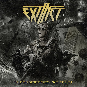 KMANRIFFSMetal's tweet photo. DETH DEKK DOMINIONS:🎧🆕🎧

EXTINCT - In Conspiracies We Trust 🇩🇪⚛️

3rd album from Schleswig-Holstein, German Thrash Metal outfit⚛️*CD release!

BC➡️https://t.co/66nhAZX4nb⚛️

#Extinct #InConspiraciesWeTrust @Extinct #ThrashMetal #DethDekk #DDDMay30 #KMäN https://t.co/F7pFZ60iLl