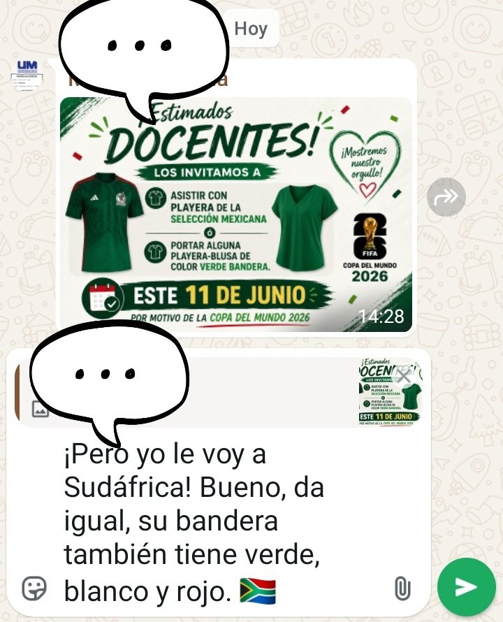 Facsimil's tweet photo. ¡Qué malditas de ganas de responder así! 😄 https://t.co/3zf6dGCgX0