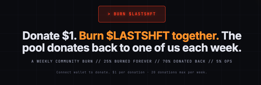 lastshiftai's tweet photo. LASTBURN is around the corner. let a friend know. #lastshft $lastshft https://t.co/LTTwyuZiDE
