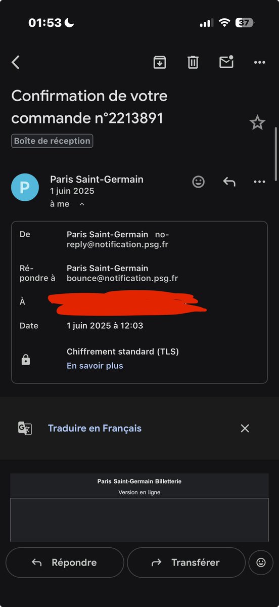 cledawa's tweet photo. @leanasp16 @mralafrench abandonne pas, l’année dernière je m’étais connecté à midi et par chance ils avaient remis une place https://t.co/HD7iZAtqGa