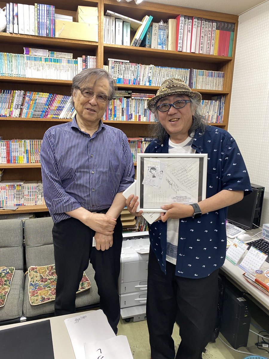 atoc_sasaki's tweet photo. 昨日、日本を代表する本格ミステリの巨星。島田荘司先生のサイン会に行って来ました。

#島田荘司 
#さちみりほ
#佐佐木あつし
#御手洗潔 https://t.co/04rGhBgwQS