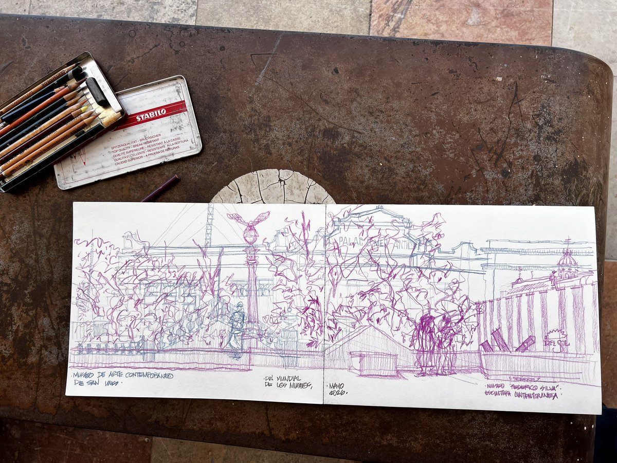 intersticio74's tweet photo. Estimables colegas, con enorme gusto les comparto este reconocimiento para el grupo Urban Sketchers San Luis Potosí que me hicieron el honor de entregar las Autoridades del Museo Federico Silva. Un gran estímulo para seguir dibujando nuestra ciudad!
 @MUSEOFSILVA @urbansketchers https://t.co/ZkWUt4rYe8