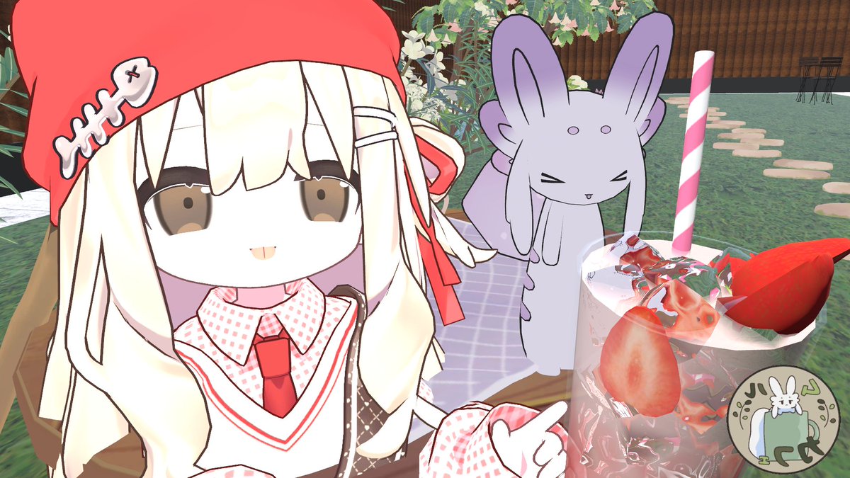 honyomi_vrc's tweet photo. #ムルカフェ にお邪魔しました！店内がかわいくてにっこりしたのと同時にたくさんムルムル聞こえてきて最高でした！人気のオムライスを注文してかわいいムルちゃんかいてもらいました🥰癒しだ… https://t.co/2m37azktZK