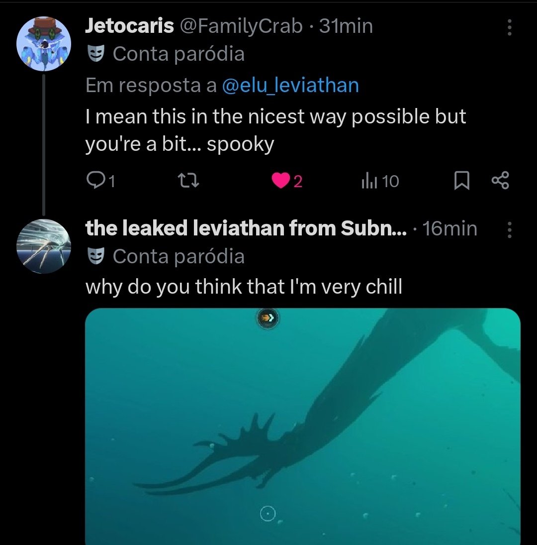 the leaked leviathan from Subnautica 2 tweet media