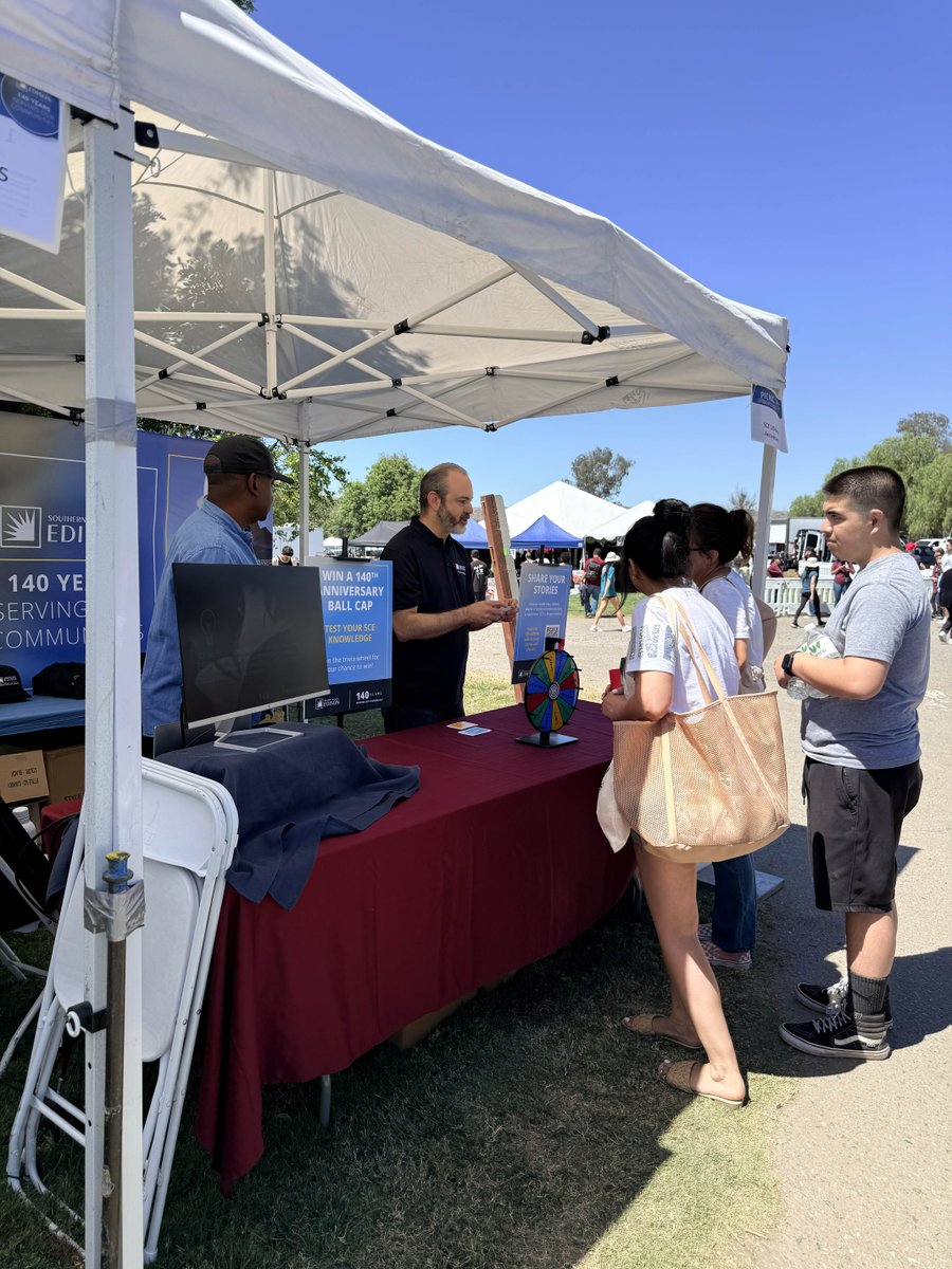 SCE's tweet photo. It’s the 2026 SCE Company Picnic and Lineman’s Rodeo. 💪
Lineworkers took center stage at #PradoRegionalPark with family, friends and fellow crew members cheering them on. #linemansrodeo https://t.co/D0rxCokjFn
