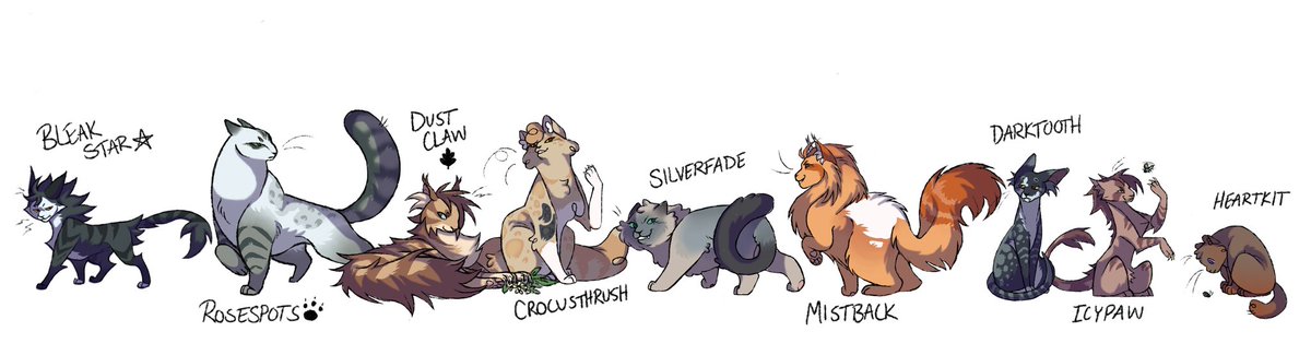 BIcedtea's tweet photo. BrackenClan! Another clangen clan that shares the forest with SunClan 🌿🪴 they're very riteous and strict... but a scandal is brewing.. 👀
#warriorcats #cats #clangen #originalcharacter https://t.co/KRnZMKuHhl