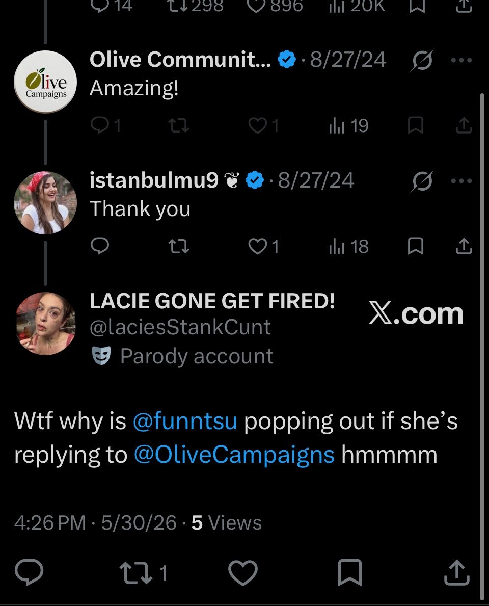 LACIE GONE GET FIRED! tweet media