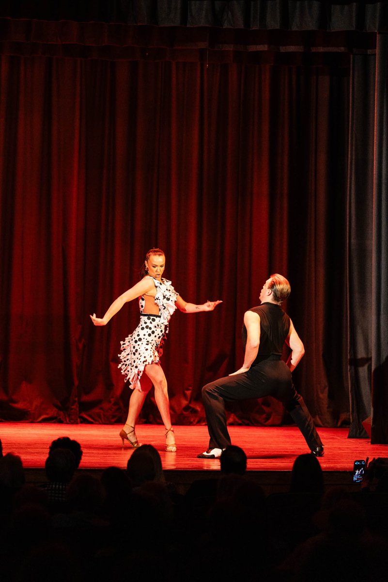 FourArts's tweet photo. Still swooning over these moments! ✨ 

@FredAstaireCorp brought pure elegance and rhythm to the Four Arts this season with an unforgettable program of ballroom and Latin dance. 💃🕺

With breathtaking choreography by Mykhailo and Anastasia Azarov.

#Ballroom #PalmBeach #Dance https://t.co/LrAxUleV3q