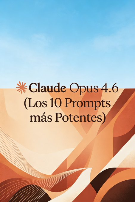 razib_ul47671's tweet photo. THE 10 MOST POWERFUL CLAUDE Opus 4.6 PROMPTS

Advanced prompts you can use for research, content, design, learning, marketing, and analysis.

 (You must follow me to receive it)

Like + RT + follow me
 Comment “CLAUDE” and I'll send them to you via DM. https://t.co/UOObKyO3zk