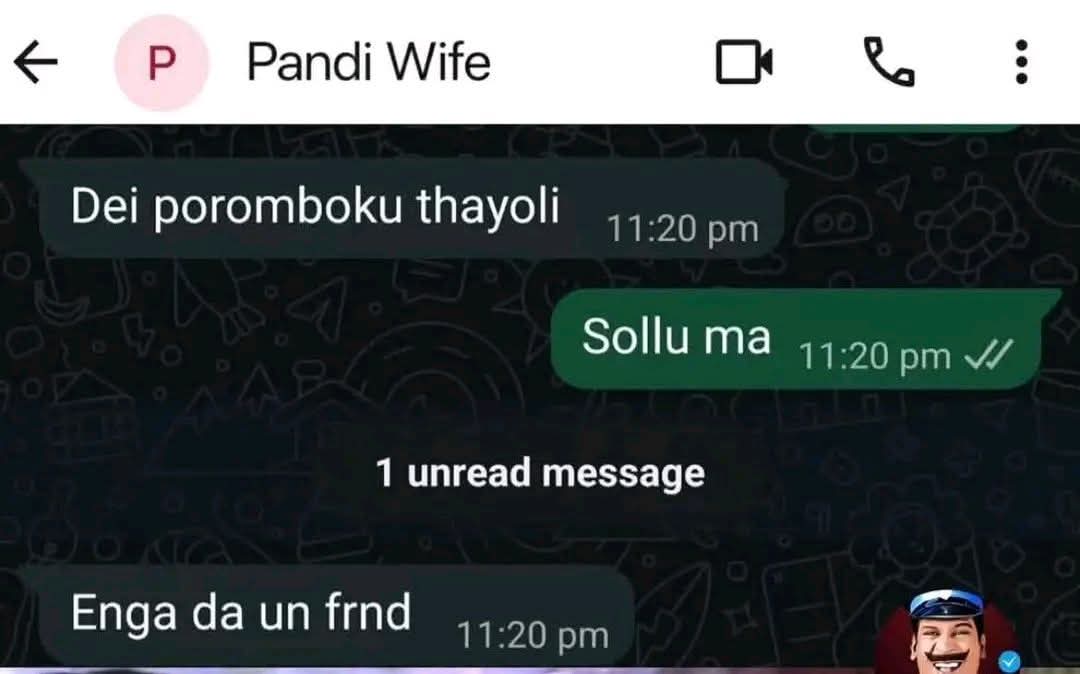 heypriyanshere's tweet photo. பிரண்ட்க்கு இந்த நிலமன்னா புருஷன் பாவம் 🤧🤧🤧 https://t.co/Ewbm8Vqh8e