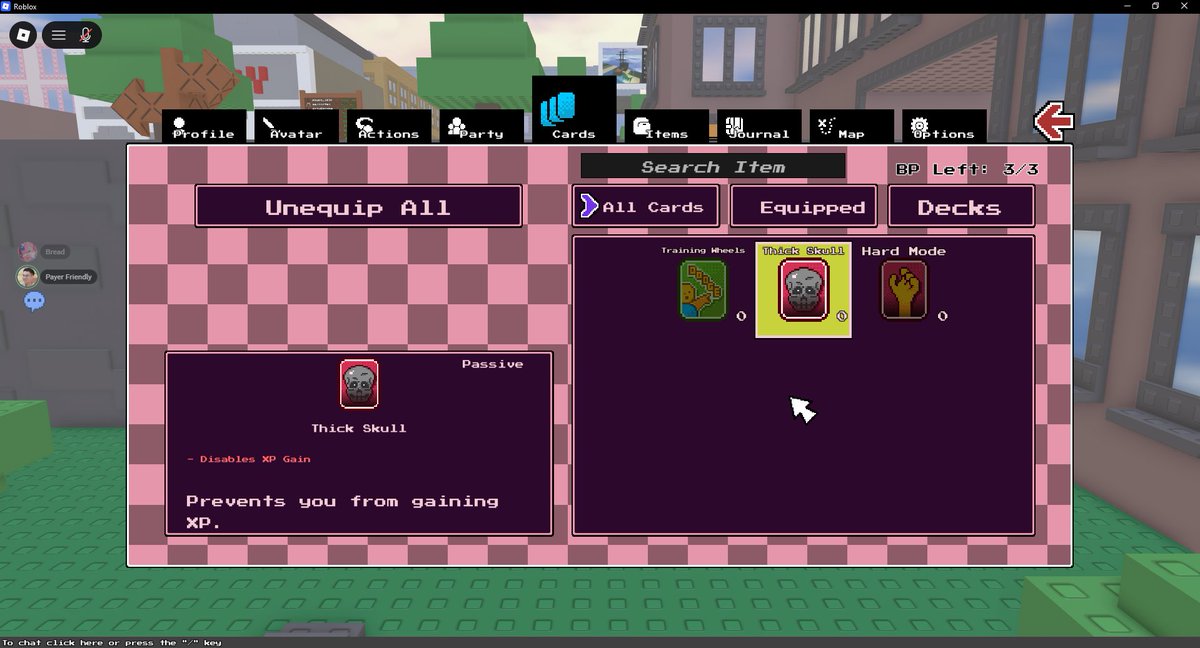 BreadyLuigi's tweet photo. Yup Im gonna do it a new solo playthrough with Thick Skull equipped so no level ups and fancy cards for me https://t.co/Y61rC6zIYp