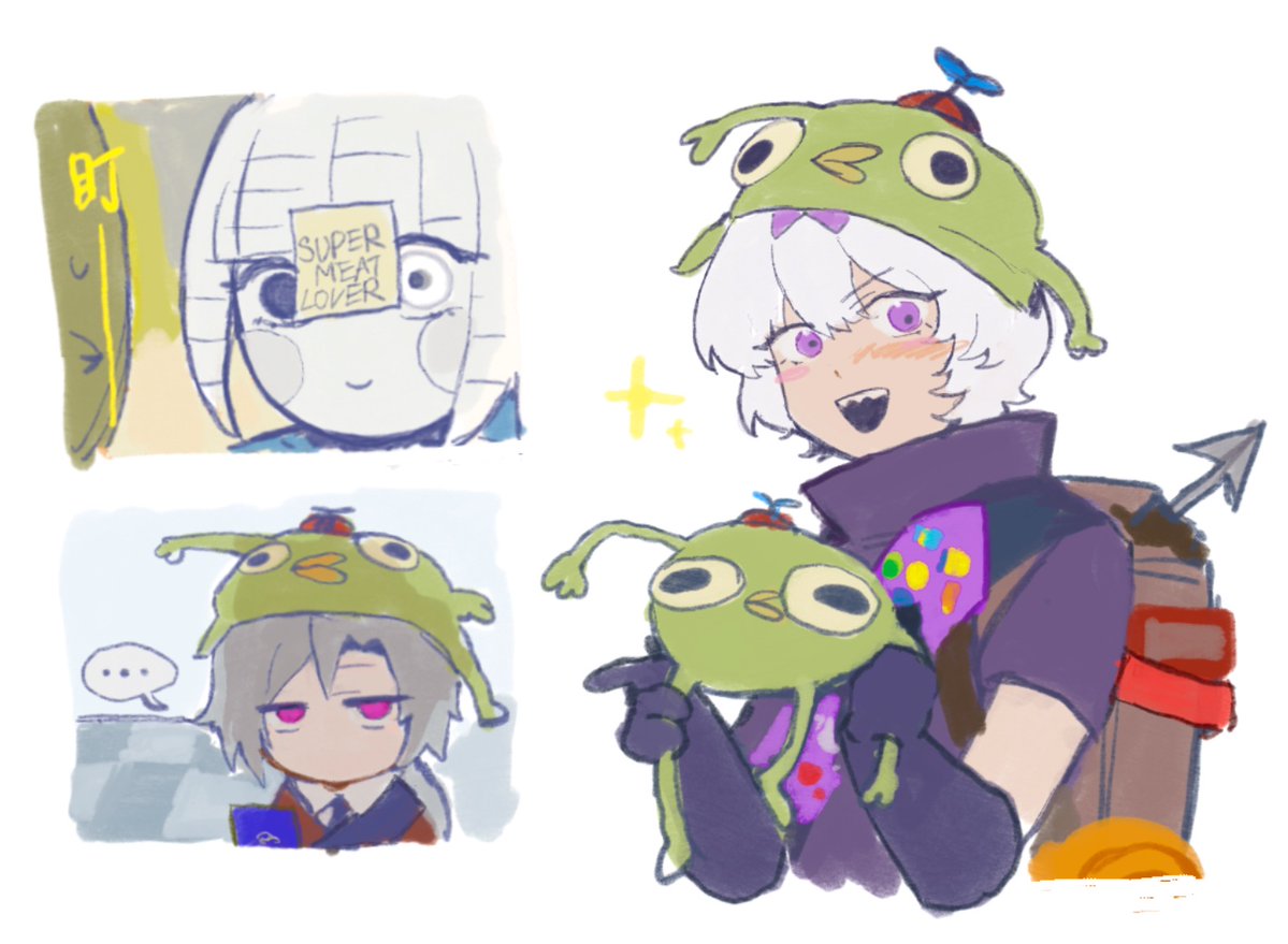Ch1h4ru3's tweet photo. 蜘蛛子嚴肅進行PEAK https://t.co/oPepEIXdWd