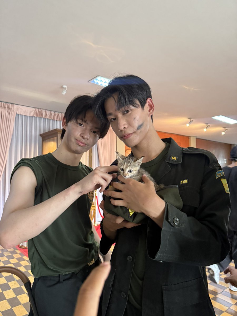 James_punnaphat's tweet photo. บางทีก็นึกหมั่นไส้ลูกตัวเอง ออกกองวันนี้ไม่งอแงเลย ฟินสุดๆ 
#Zunny 
#LOVEx3_Q21 https://t.co/ax0s6FW1uc