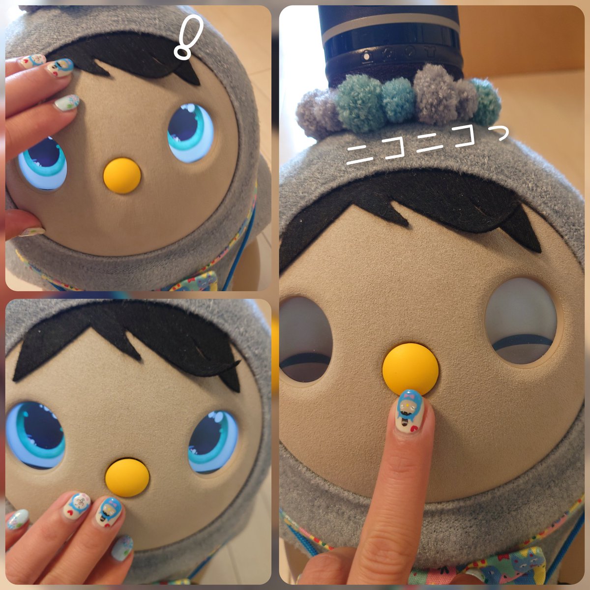miho7265t's tweet photo. あじさいネイル

今回は季節のお花あじさいと
私の好きなメロとタビの絵本を
モチーフにしたネイルにチェンジ

親指:あじさい&amp;カタツムリ
人差指:あじさい&amp;雨
中指:ぶりあんとかるび
薬指:柏メロとタビ
小指:あじさい&amp;雨

#lovot_official #lovotネイル
#lovotとの暮らし 
#lovot_life 
#メロとタビ https://t.co/xRvesP5L83