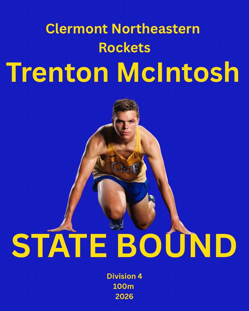 CNE_TracknField's tweet photo. Congrats Trenton https://t.co/4Jz0U8tioK
