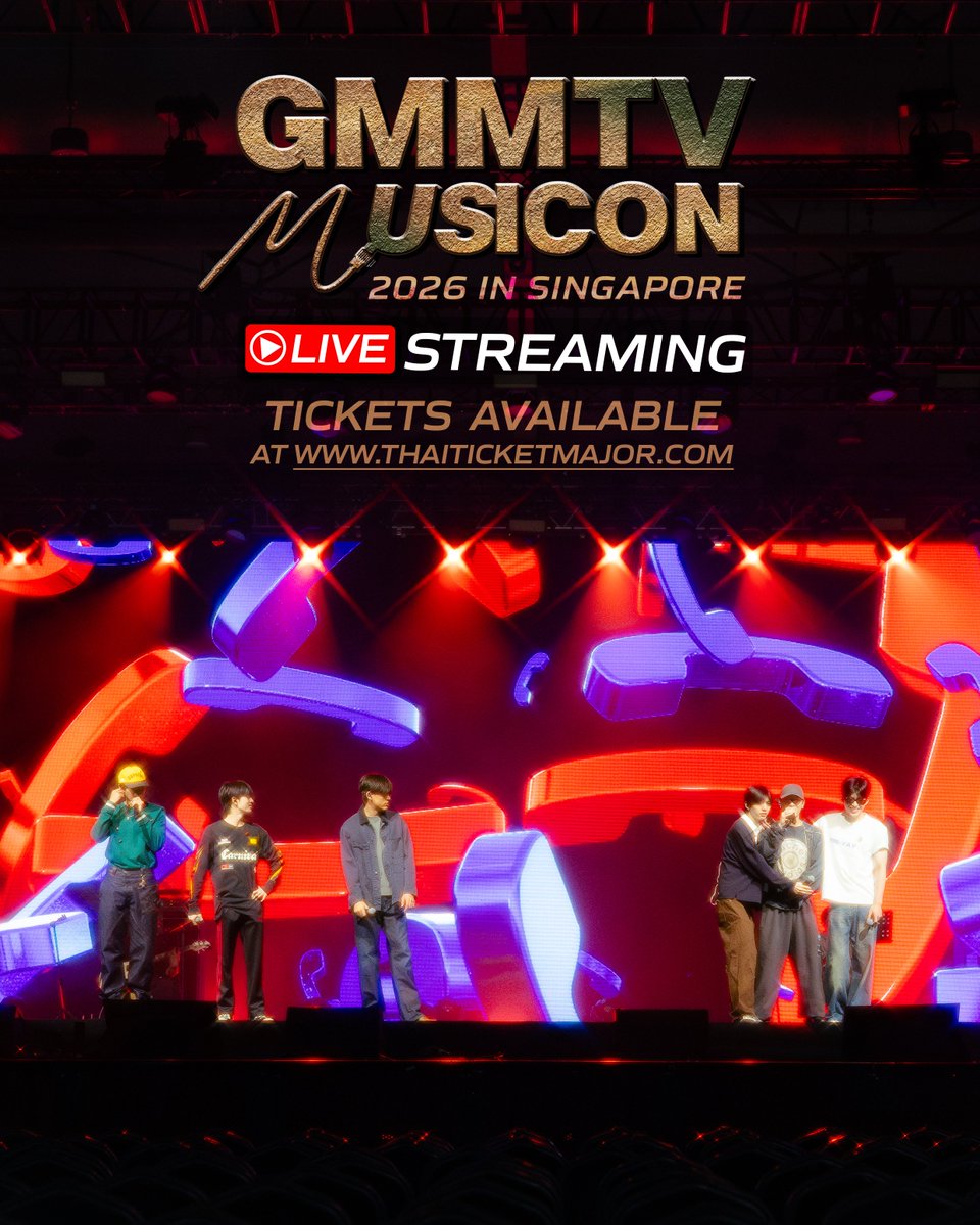 GMMTV's tweet photo. We're so ready for the Day 2 show! Let's get wild together once again! 💃🏼🕺🏼

🎫 TICKETS ON SALE NOW
AT WWW. https://t.co/GznfncRrMw

📌 LIVE STREAMING TICKETS AVAILABLE 
AT https://t.co/RlJTvOpJPv

#GMMTVMUSICONSINGAPOREday2
#GMMTV @kristtps @mynameisnanon @gawincaskey @LYKNofficial @JASP_ERofficial @FELIZZOfficial_ @clo_ver_riser