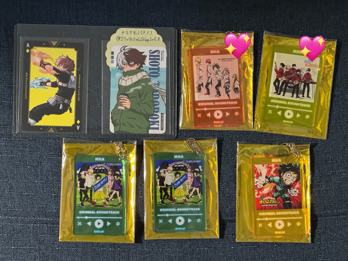 S1vGUaLQlapSoE8's tweet photo. [交換/譲渡]僕のヒーローアカデミア ヒロアカ コンサートアクリルチャーム アクリルマスコット A B

譲:切島2 瀬呂 八百万2
チャームA.画像参照

求:アクリルマスコット爆豪1点
チャームB👑各1点
定価(+送料)

💖は交換のみ
一部オリジンコンプ目的等で求めております
→ https://t.co/HSe3Pr5McD