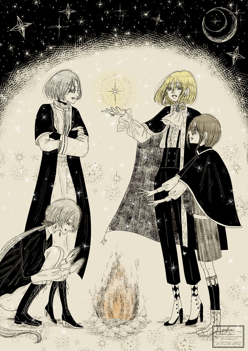 sekiei_Kryos_ss's tweet photo. #わたしが魔法使いになったら

実はもう既に美少年たちを魔法使いにする魔法を使っているんですよ…🪄✨

#創作 https://t.co/J7pRPDNu8W