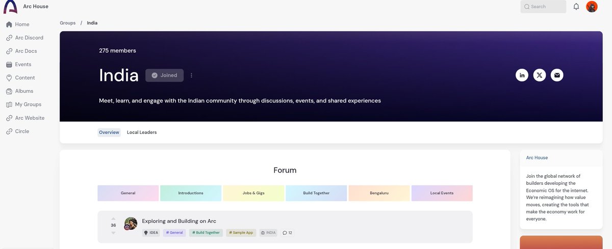 Snatcher_27's tweet photo. Indian builder's get in here and share your ideas what you would like to build or what you are building rightnow on @arc 

This is the space what indian builder's like me was waiting for, thanks to @Panchu2605 serr

Glad to be part of this community. https://t.co/V8WMOat2sw