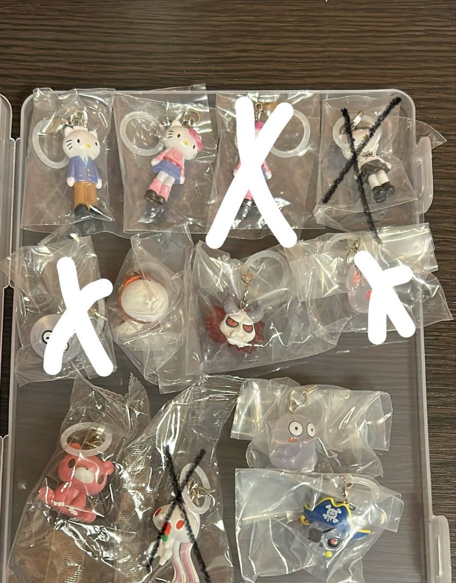pyohyo0308's tweet photo. めじるしアクセサリー 交換 ガチャ
森チャック、平成、ハイキュー、たまごっち、サンリオ、ヒロアカ、CRAZY RACCOON、ハンターハンター、HUNTER×HUNTER

譲→画像1.2.3

求→HUNTER×HUNTER、ヨッシー、
デスノート、アニメその他未所持めじるし＞定価＋送料
まとめてだと嬉しいです。
郵送でのお取引 https://t.co/RDuu5ZiJQS