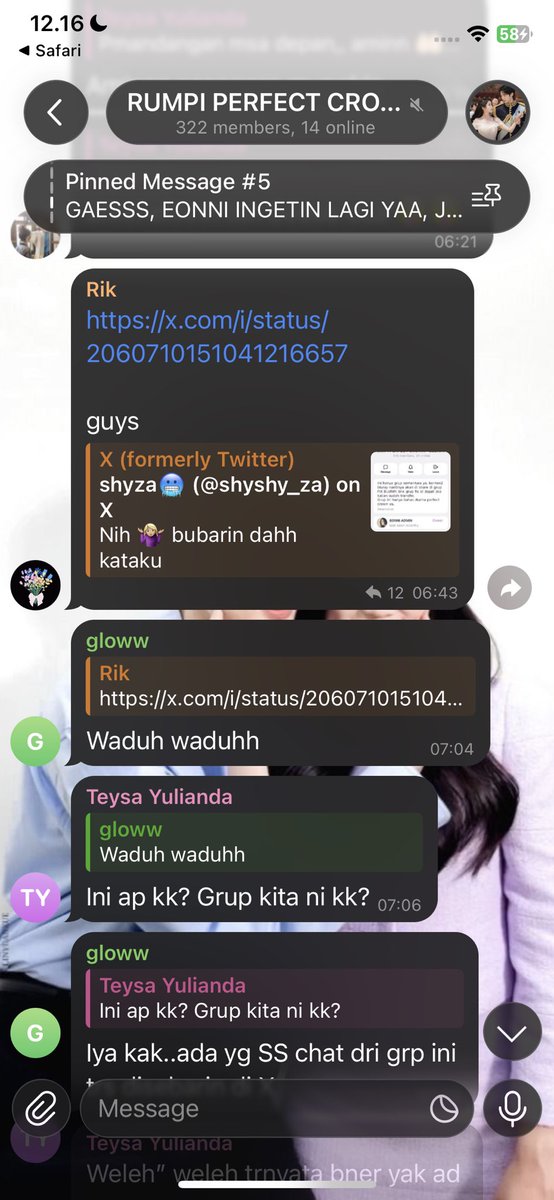 lupitajoseline's tweet photo. akun lu mau di report katanya wakakakakak https://t.co/HpSuRNZuej