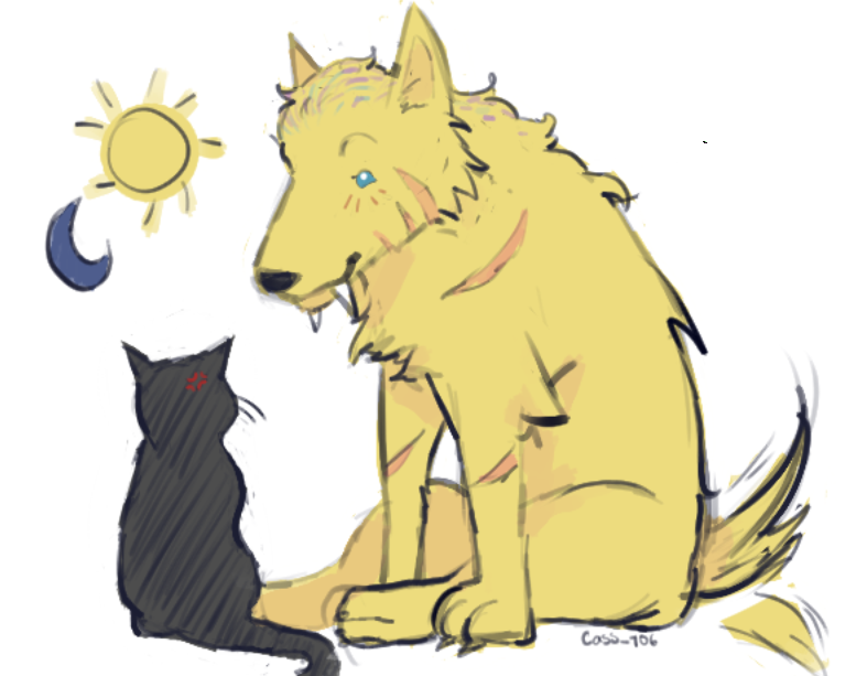 Cass_106's tweet photo. sun and moon #wenclair https://t.co/T631wrR5gO
