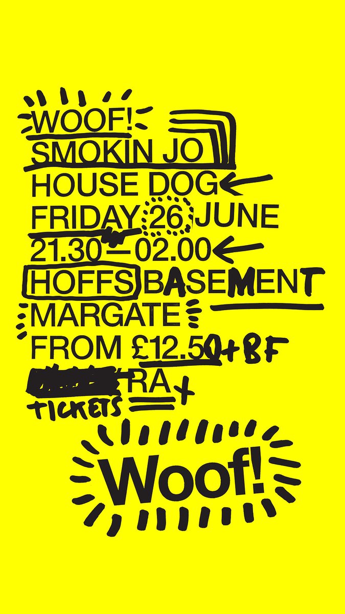 housedog____'s tweet photo. THE STREETS MARGATE
UNOFFICIAL AFTERPARTY

Friday 26 June

The Streets finish at 10:30pm.

We’re just getting started.

Smokin Jo &amp; House Dog

Hoffs Basement, Margate

Until 2am.

Tickets:
https://t.co/ocumMnKKd5 https://t.co/kLMrGxhyJG
