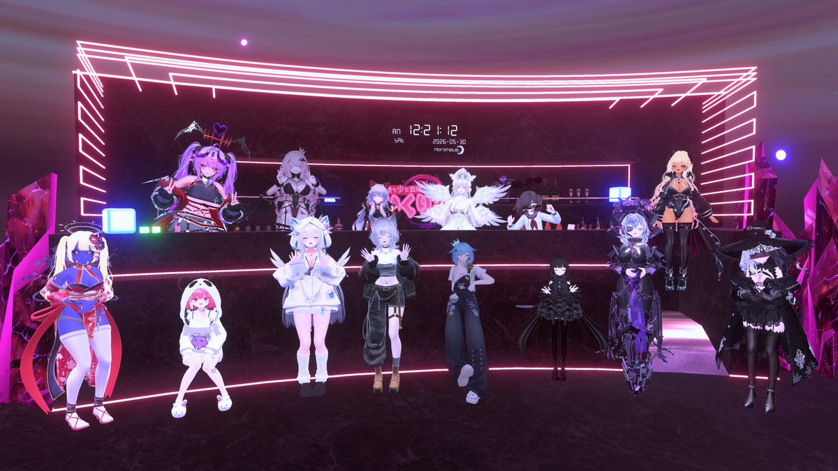 DFB_Eclipse's tweet photo. 先日は「闇堕ち少女酒場いくりぷ」の一周年記念特別営業へご参加いただきましてありがとうございました🎉
是非 #VRC_いくりぷ にて感想をお待ちしております💕
来週以降より、一周年記念記念の企画など情報発信をしてまいりますのでお楽しみに‼️

次回は6月5日(金)の営業予定となります🎀 https://t.co/SL47SAtGtz