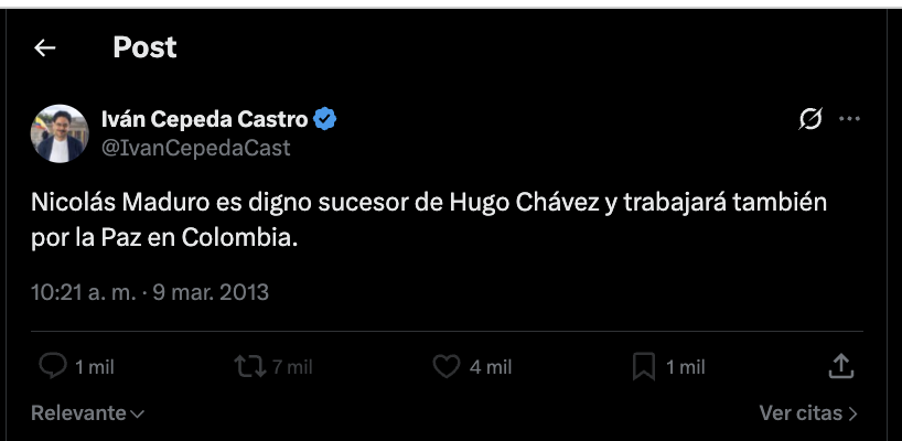 dmarcordoba's tweet photo. Adorador de genocidas. ¿Cómo podría garantizar la democracia? https://t.co/4uw4z9HP93