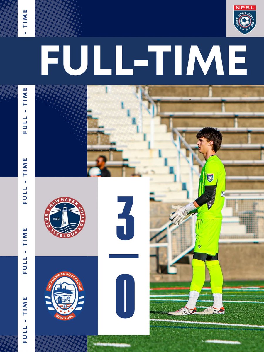 ASCNewYork's tweet photo. Full time. Tough result on the road, we move forward.
 #NPSL #ASCNY #Matchday https://t.co/ANEdOEQhYN
